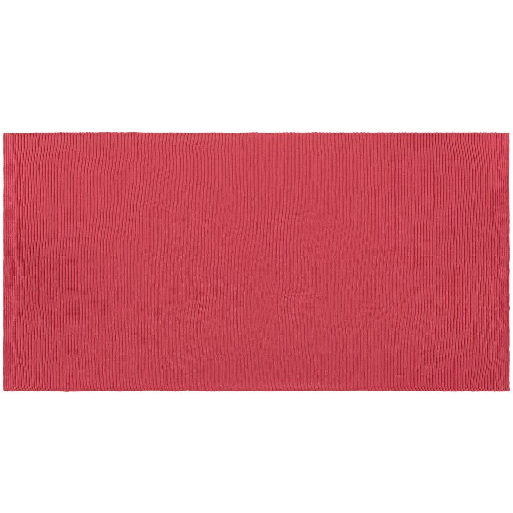 Плед Quill, красный (коралл)