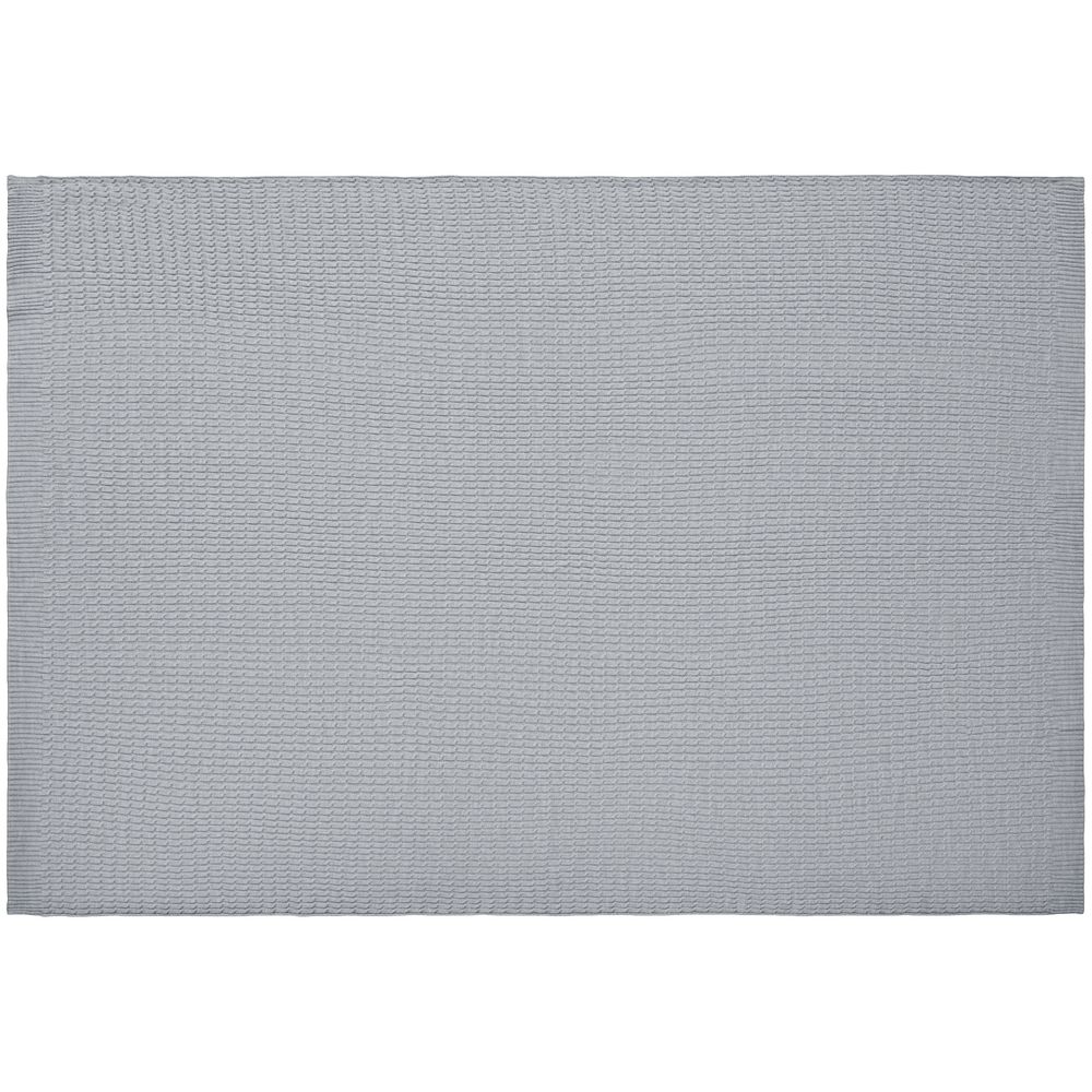 Плед Slumberland, серебристо-серый меланж