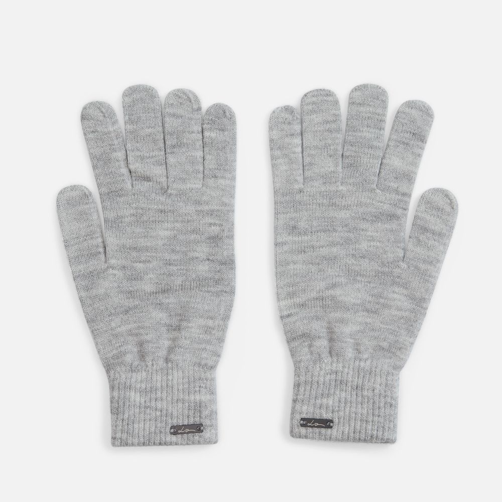Перчатки Urban Flow, светло-серый меланж