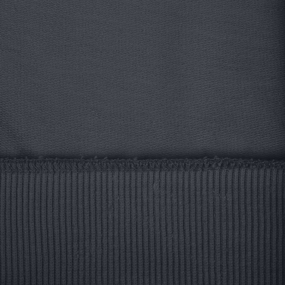 Толстовка на молнии с капюшоном Siverga 2.0, темно-серая (графит)