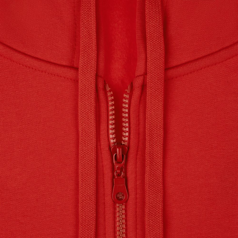 Толстовка на молнии с капюшоном Siverga Heavy 2.0, красная