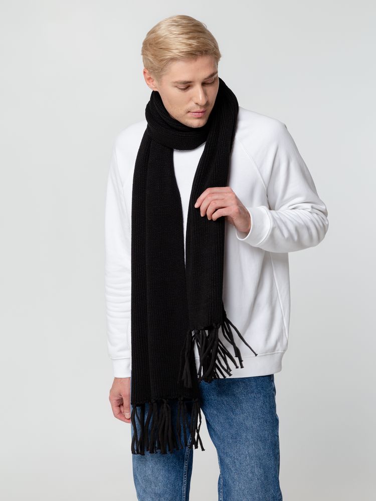 Шарф Flette, черный