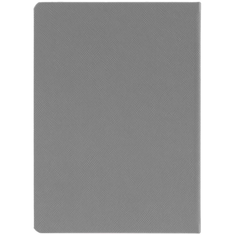 Ежедневник Rubikon на заказ, недатированный серо-бирюзовый