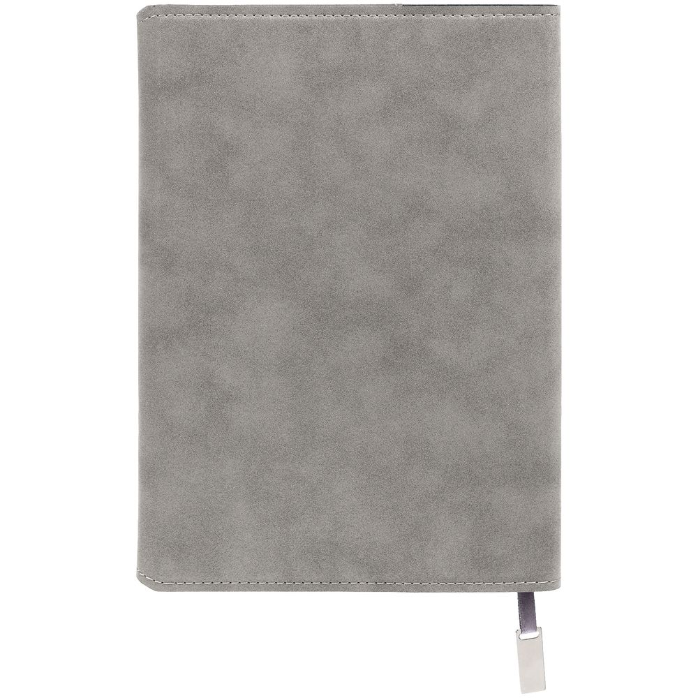 Ежедневник Grace на заказ, недатированный, серый