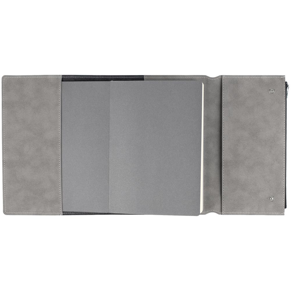 Ежедневник Grace на заказ, недатированный, серый