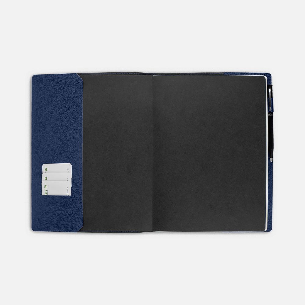 Ежедневник в суперобложке Brave Book, недатированный, темно-синий