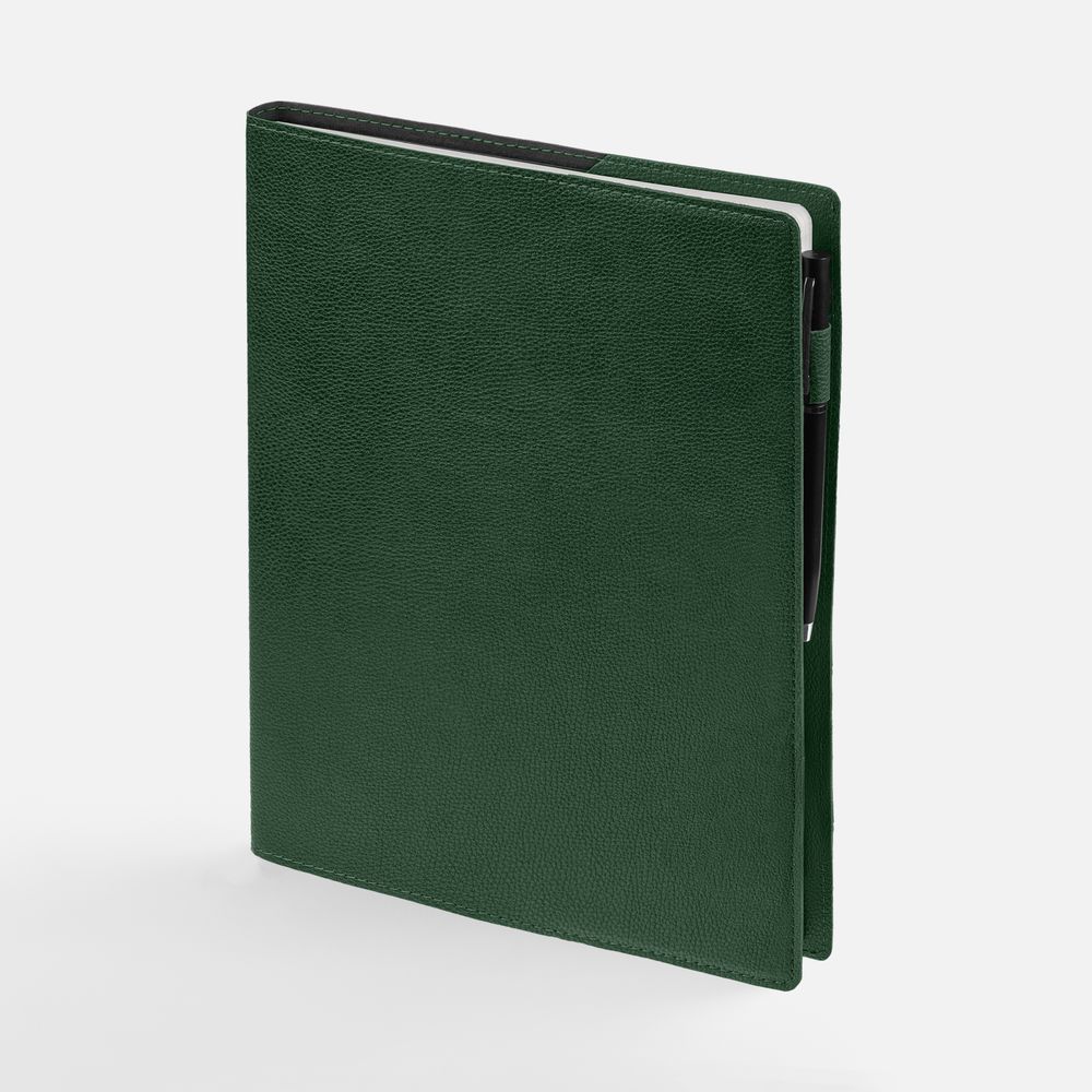 Ежедневник в суперобложке Brave Book, недатированный, зеленый