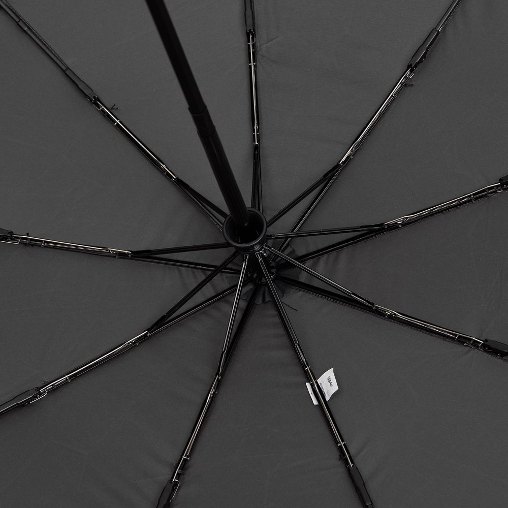 Складной зонт Dome Double с двойным куполом, серый