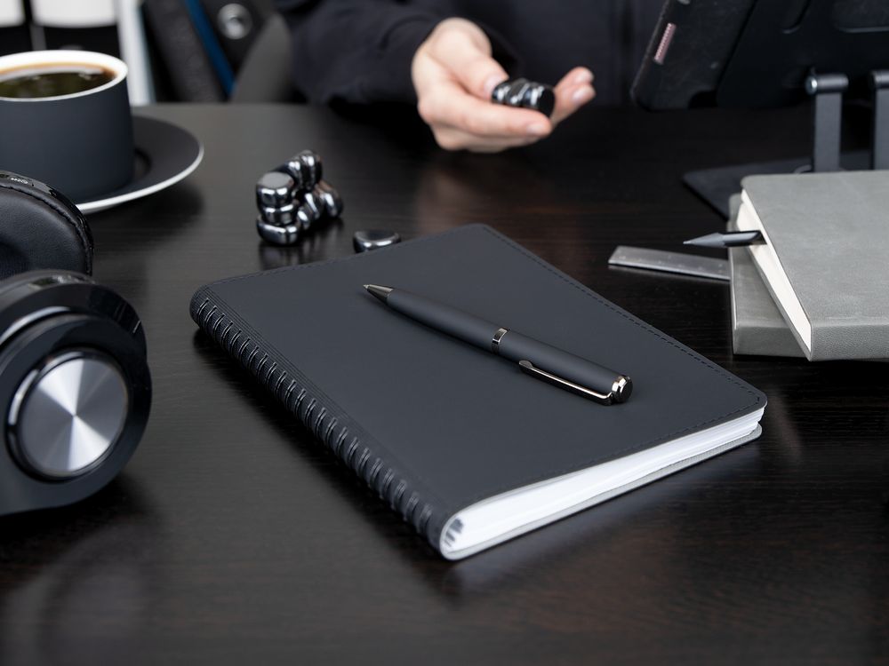 Ручка шариковая Inkish Gunmetal, черная