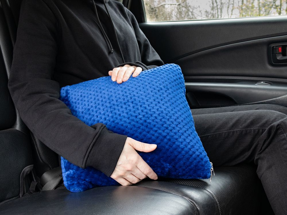 Плед-подушка Dreamscape, синий