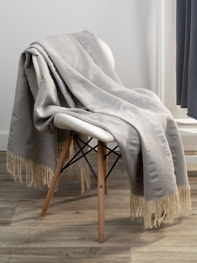 Плед «Сенеж», серый