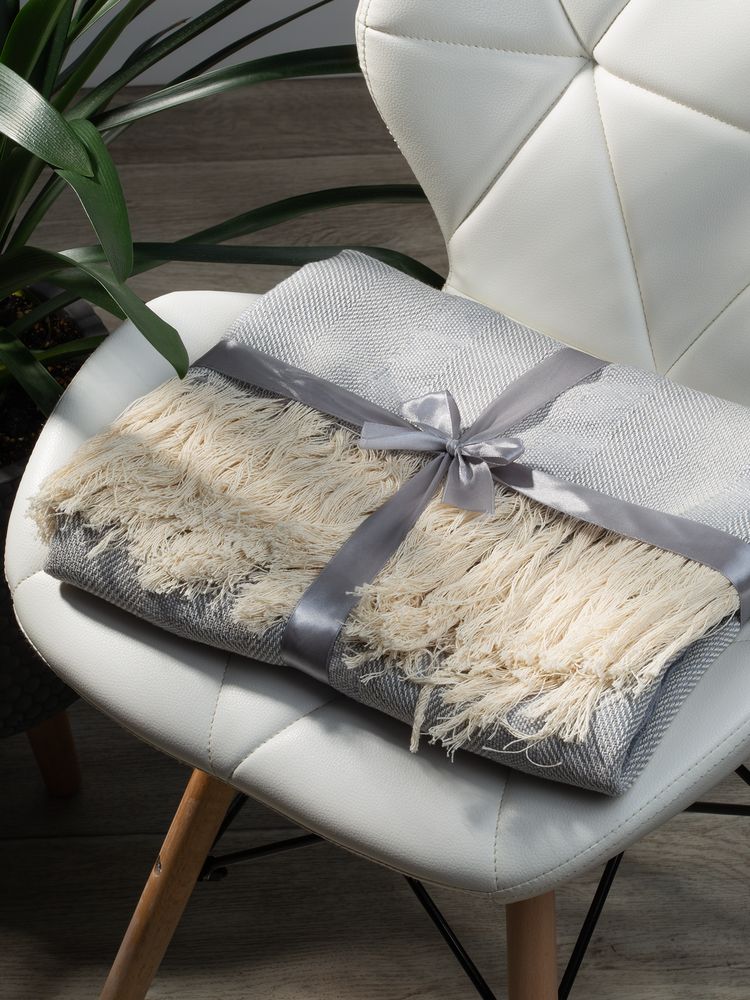 Плед «Сенеж», серый