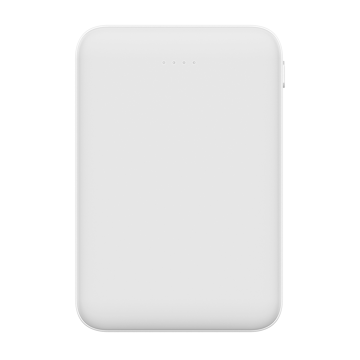 Внешний аккумулятор Fluffy, 5000 Mah, белый
