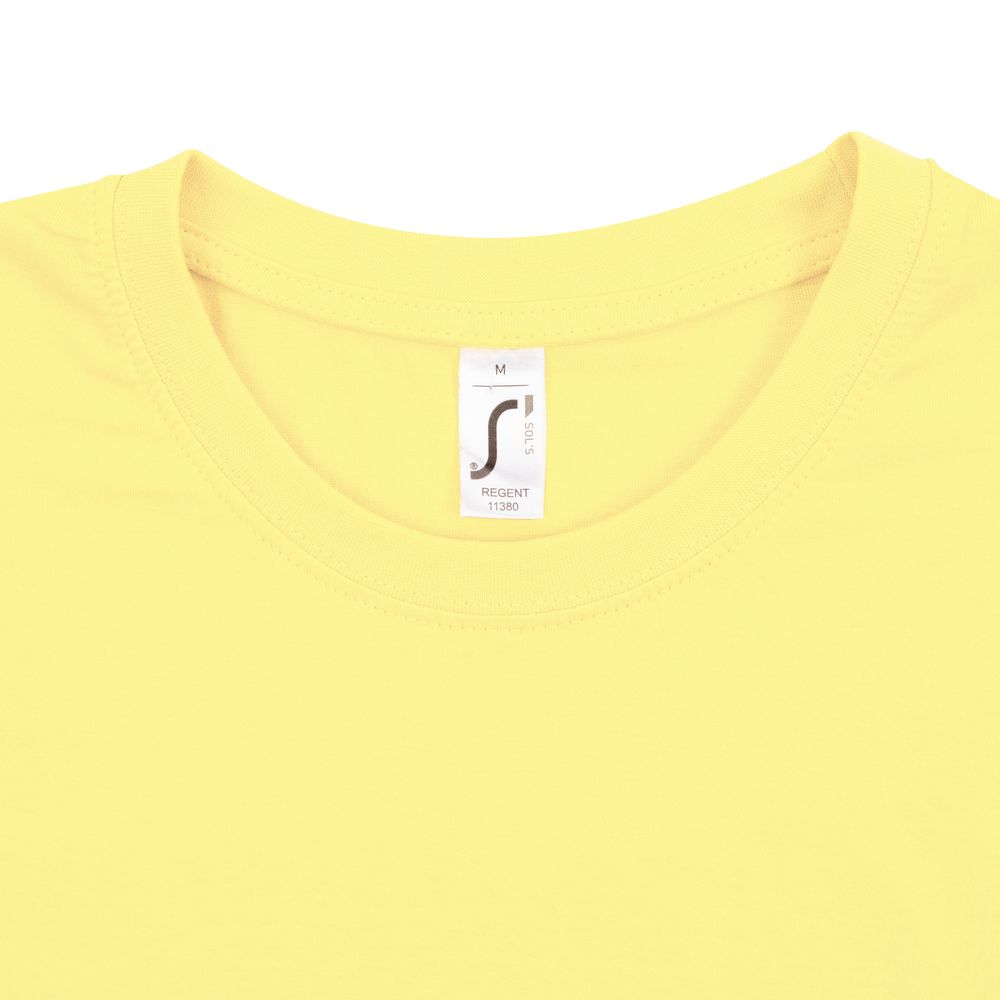 Футболка унисекс Regent 150, светло-желтая