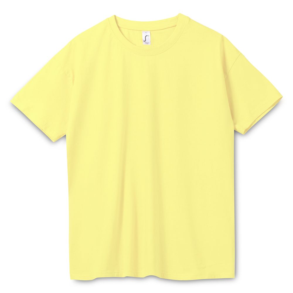 Футболка унисекс Regent 150, светло-желтая