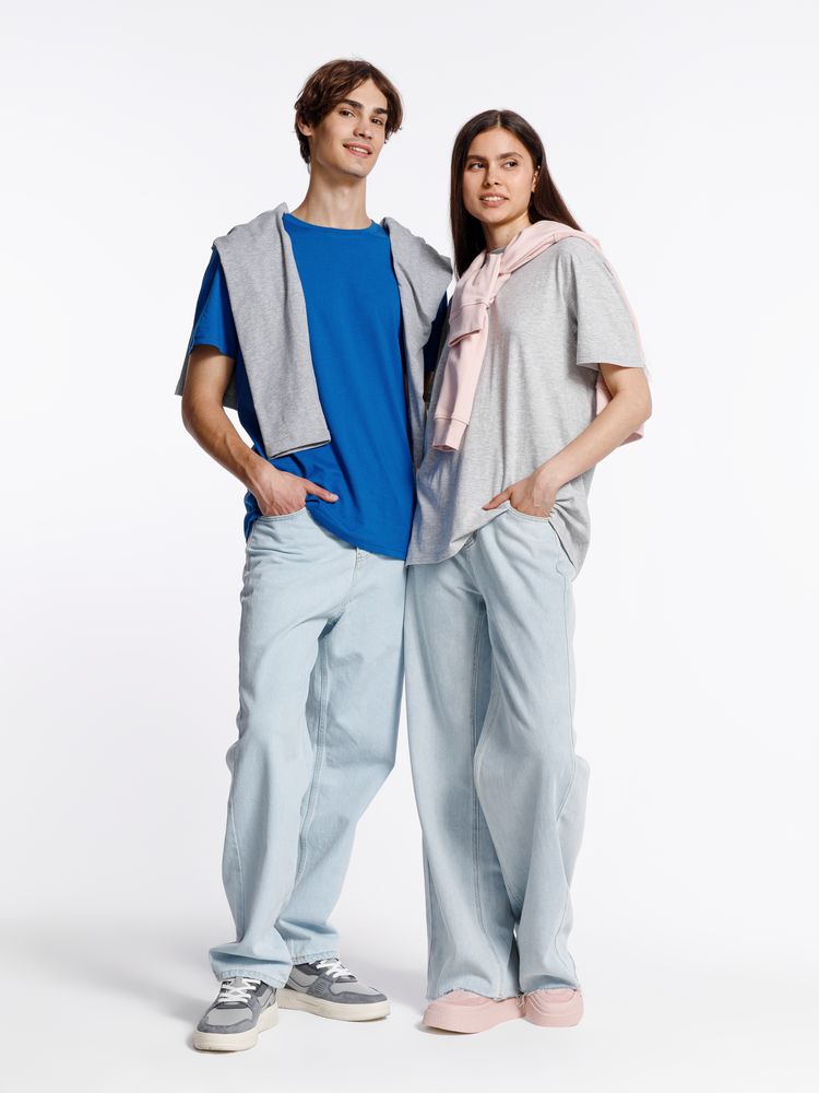 Футболка унисекс Streetwise, серый меланж