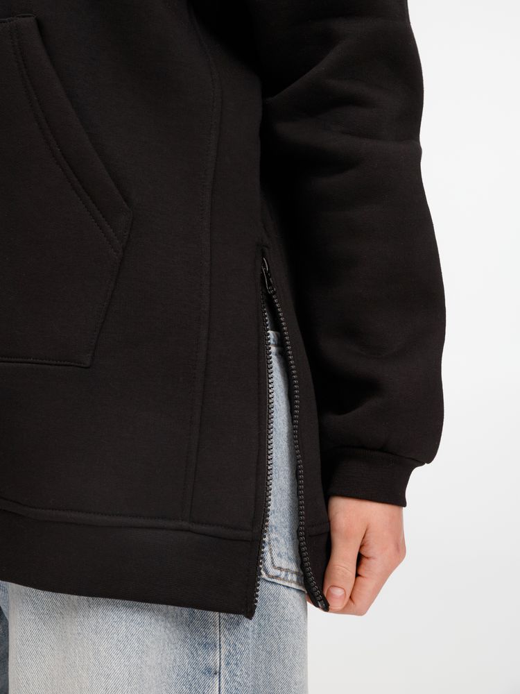 Худи унисекс оверсайз Easy Street, черное