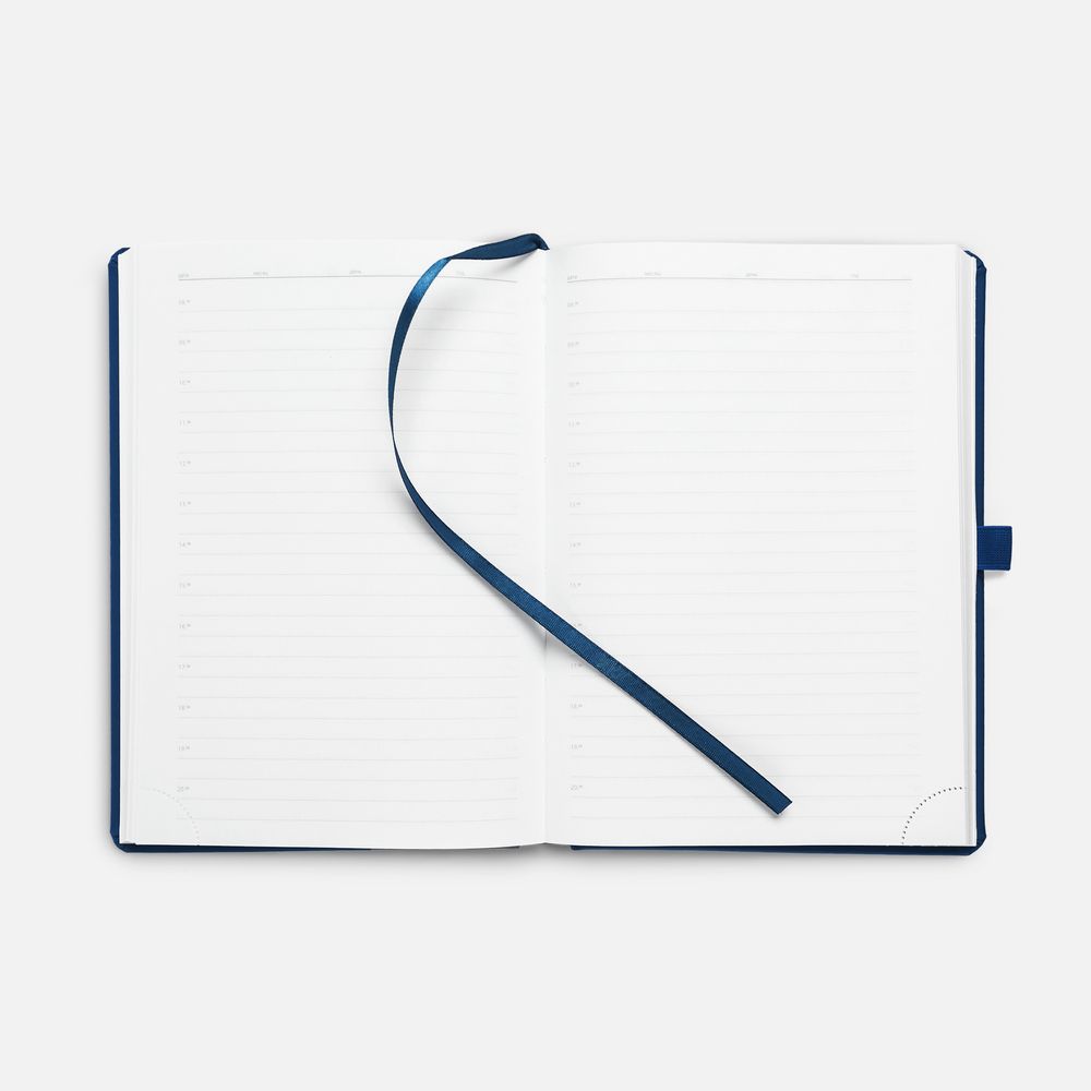 Ежедневник Favor Gold, недатированный, синий