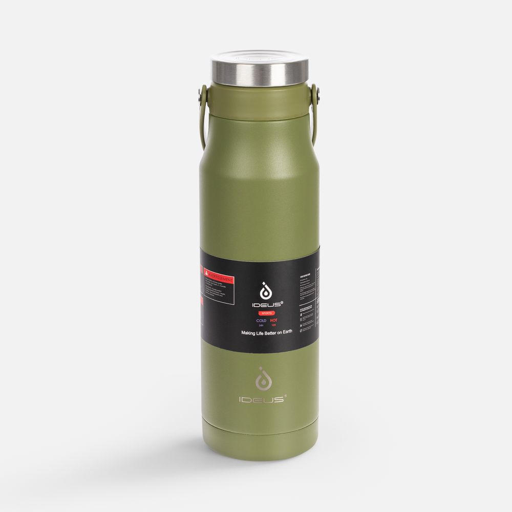 Термобутылка Tateyama, зеленая