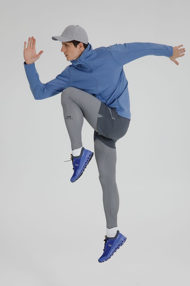 Бейсболка Kosmos, серая