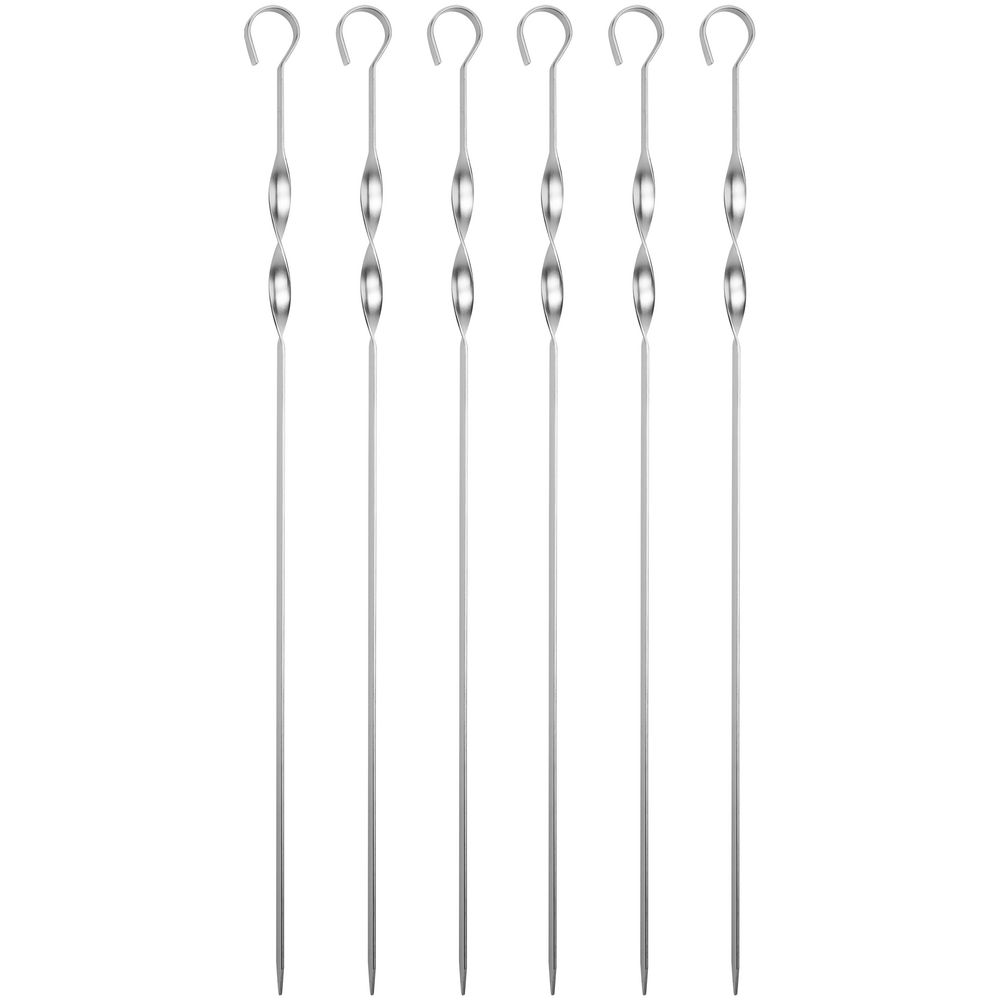 Набор шампуров в чехле Bower, ver.2, серый