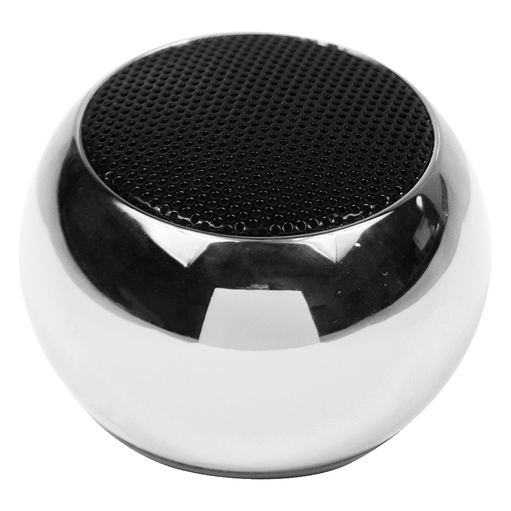 Колонка беспроводная MyTone Mini Sound, серебристый металлик
