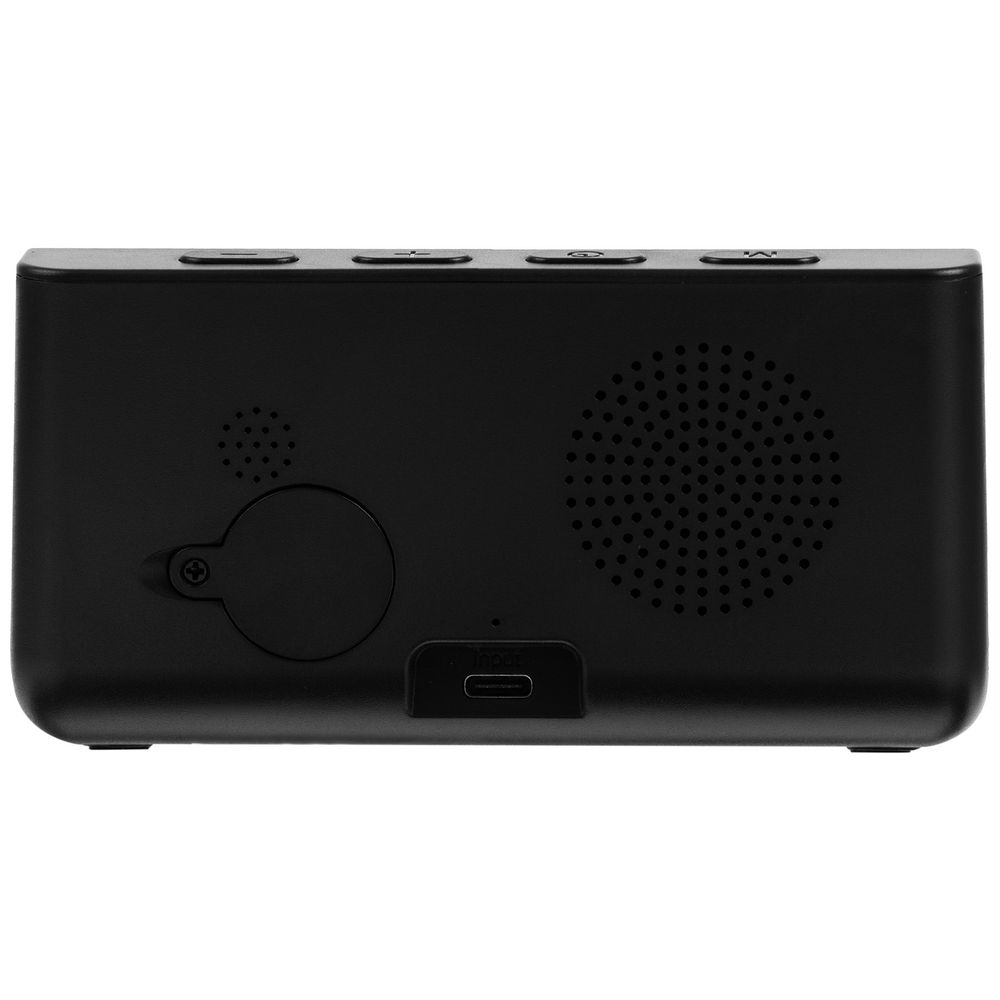 Станция беспроводной зарядки с часами Electron, ver.2, черная