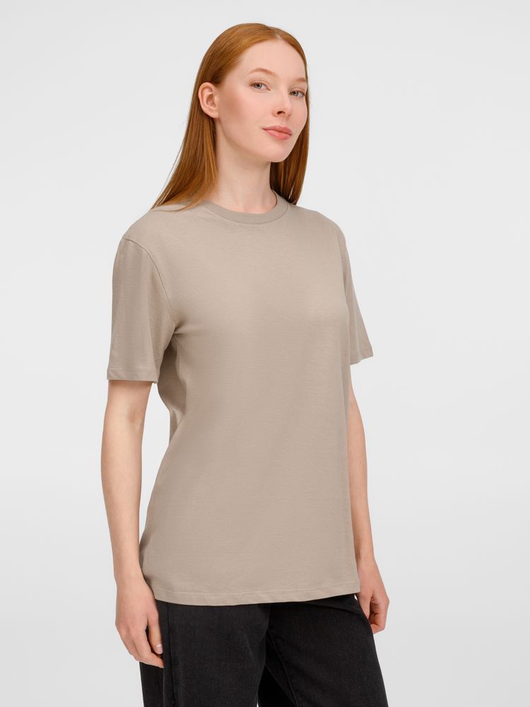 Футболка унисекс Legend, серо-бежевая