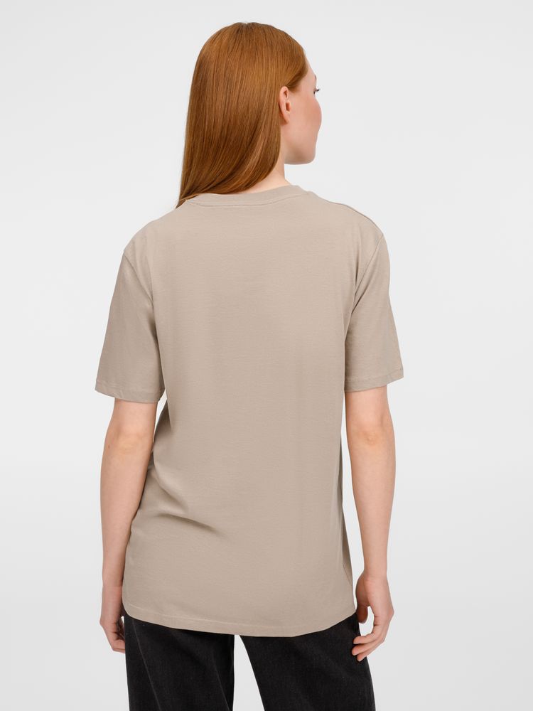 Футболка унисекс Legend, серо-бежевая