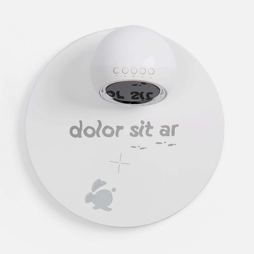 Станция беспроводной зарядки с часами и подсветкой GlobeBee, белая