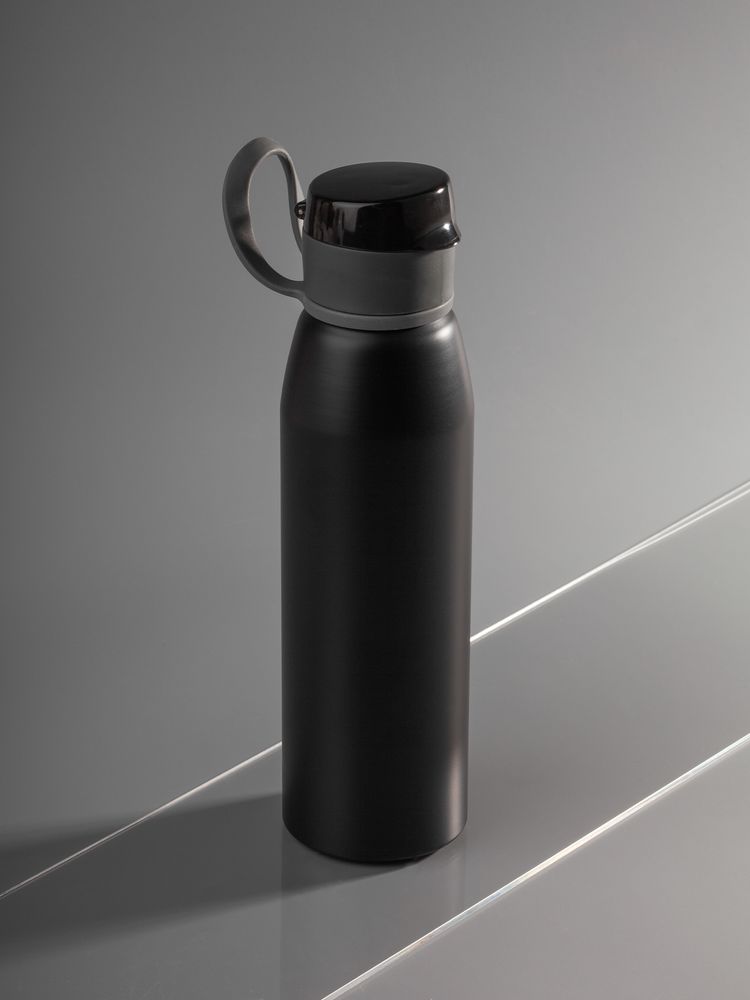 Бутылка для воды Billy Gym, матовая черная