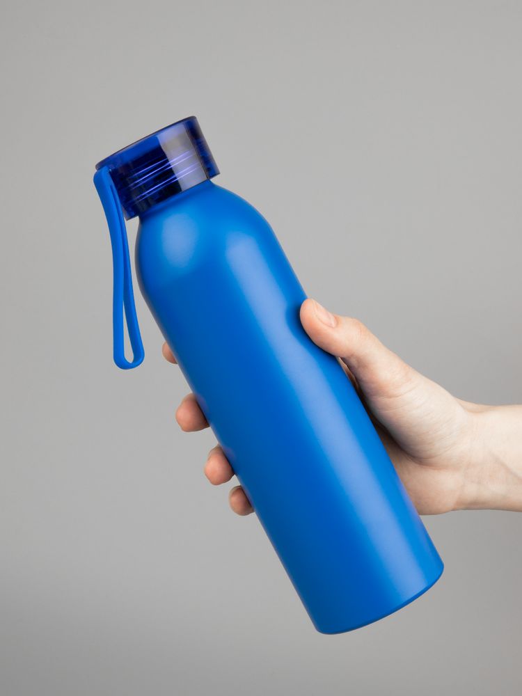 Бутылка для воды Brooke, матовая синяя