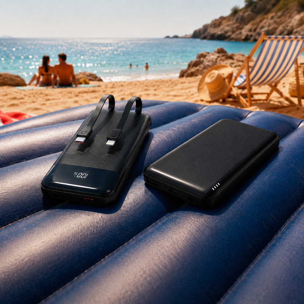 Внешний аккумулятор Optima, 10000 Mah, черный