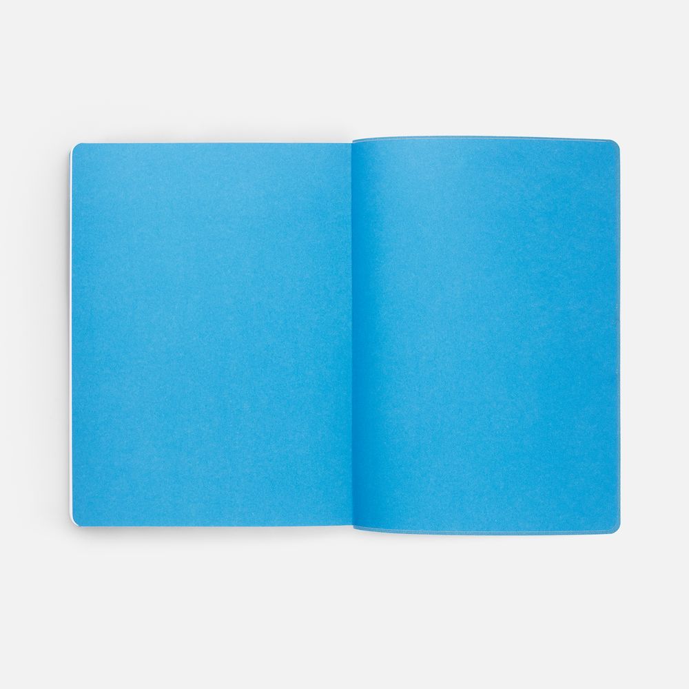 Ежедневник Flexpen Shall, недатированный, голубой