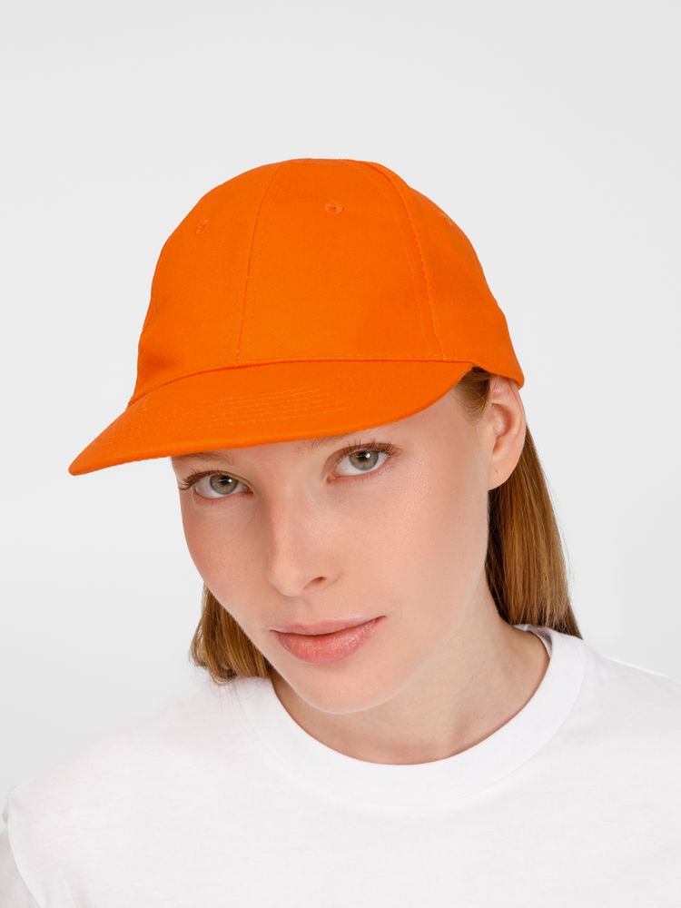 Бейсболка Apollo, оранжевая