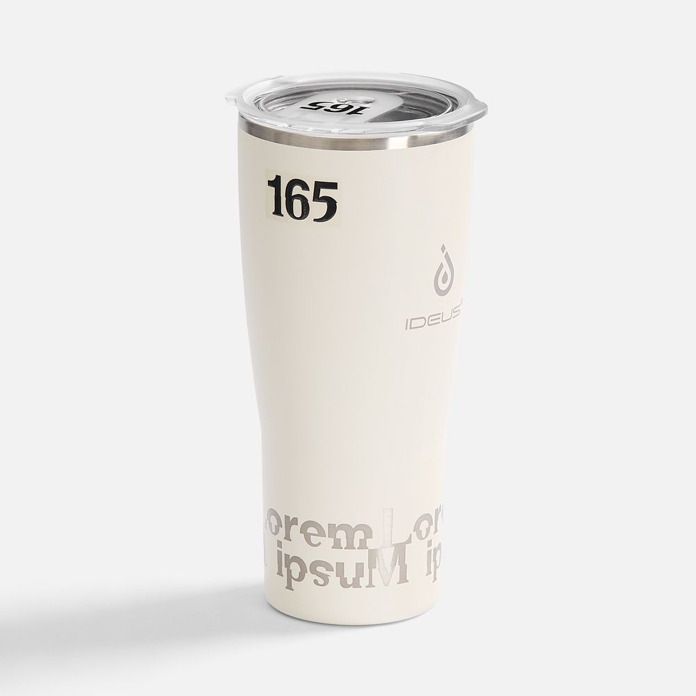 Термостакан Kasumigaoka, белый (молочный)