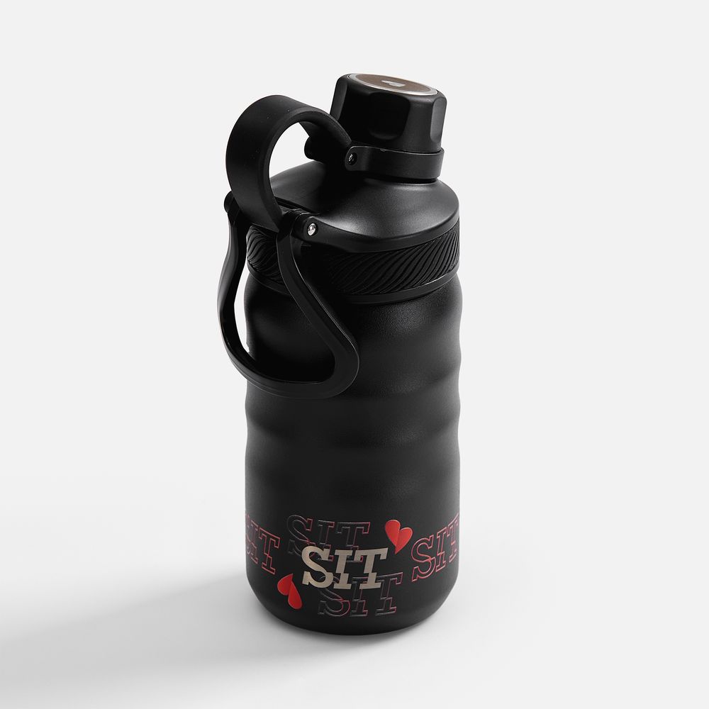 Термобутылка Fujisan 2.0 без логотипа, черная