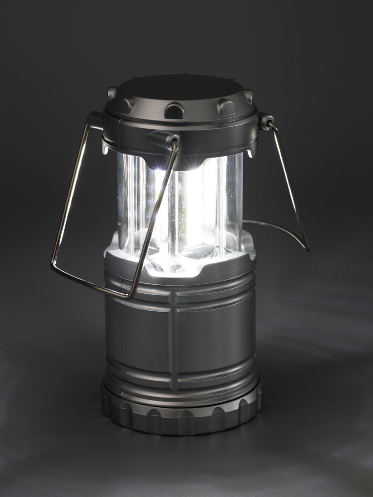 Кемпинговый фонарь Lindau, серебристый