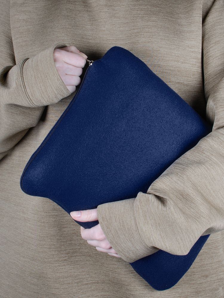 Дорожный плед-подушка Pathway 2, синий