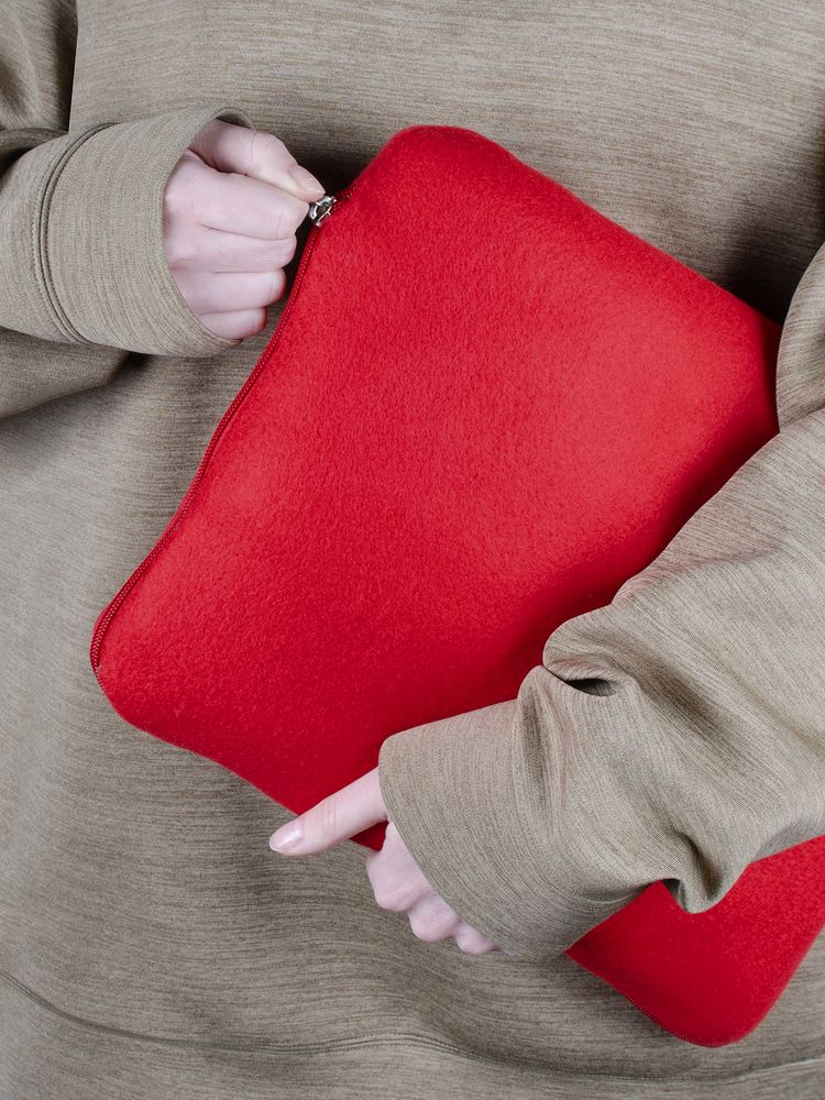 Дорожный плед-подушка Pathway 2, красный