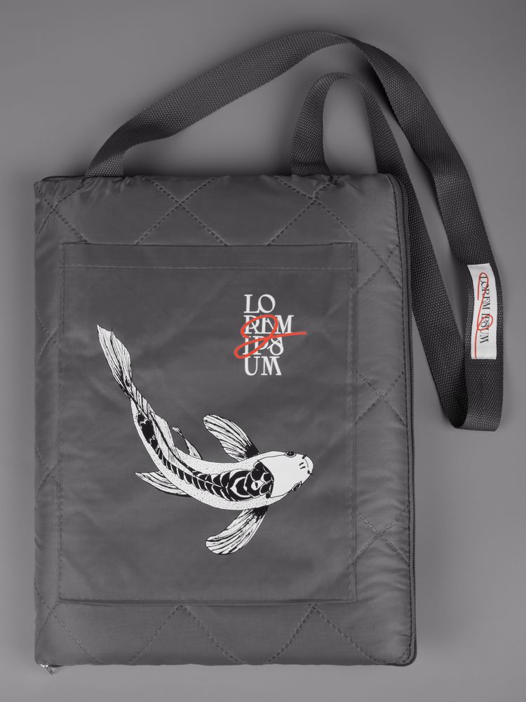 Плед для пикника Soft & Dry 2, серый