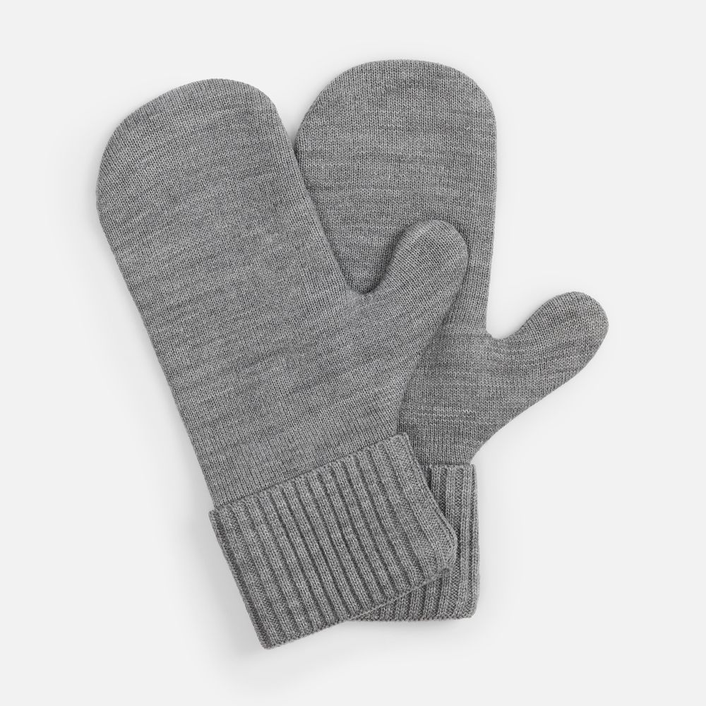 Варежки Yong, серые
