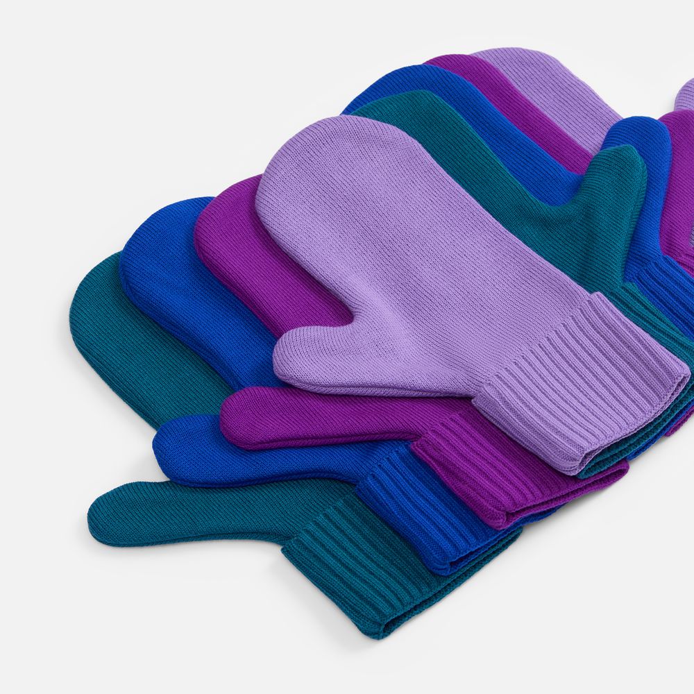 Варежки Yong, темно-синие (морская волна)