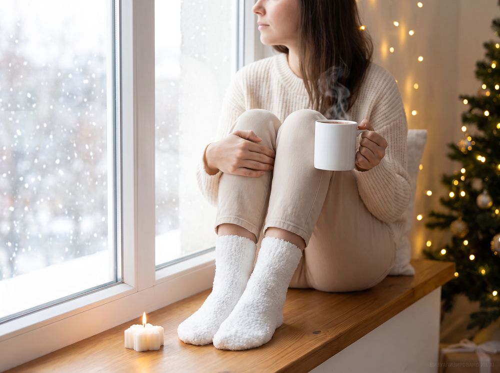 Свеча Snowlight 3, белая, 6 см