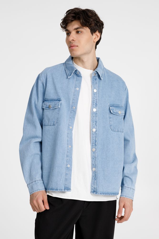 Куртка джинсовая O3, голубая