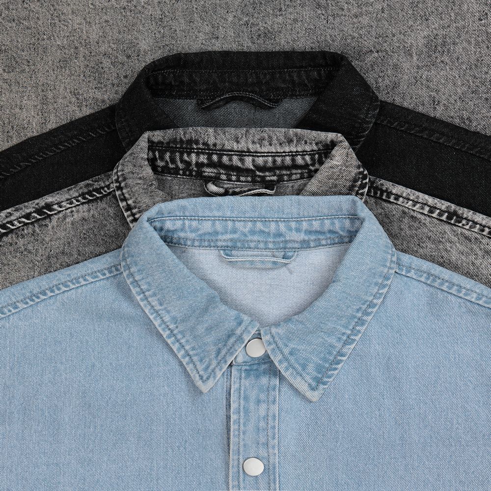 Куртка джинсовая O3, черная