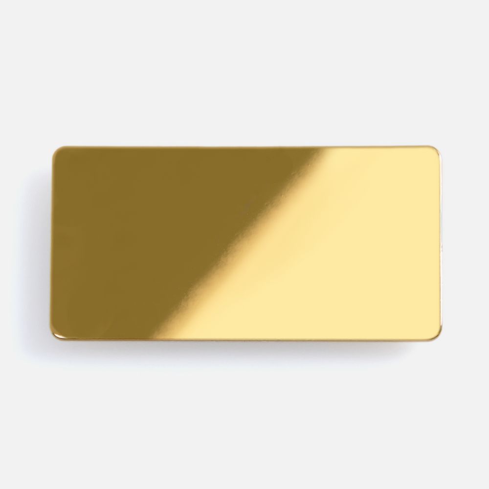 Значок Magnet Matto, золотистый глянцевый