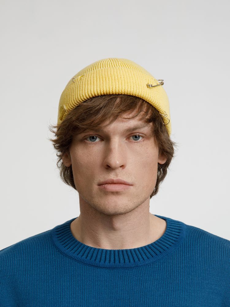 Шапка Pricker, желтая (попкорн)