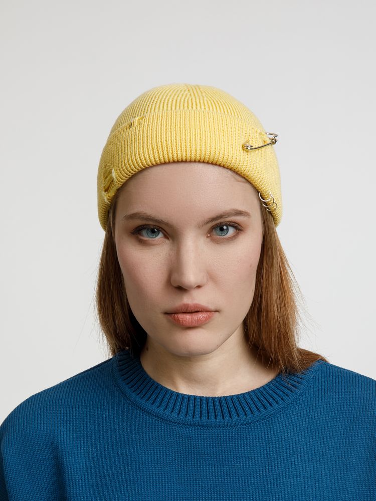 Шапка Pricker, желтая (попкорн)