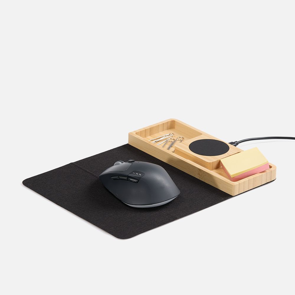 Складной коврик для мышки с беспроводной зарядкой Midstream ver.2